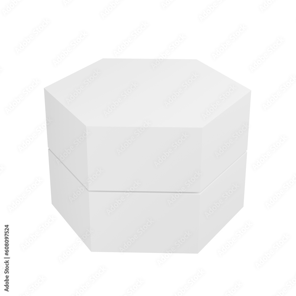 The hexagon box leather have beautiful and clean appearance, and the separated white background is very suitable for advertisements, 3D rendering. The hexagon box leather have beautiful and clean appearance, and the separated white background is very suitable for advertisements, 3D rendering.