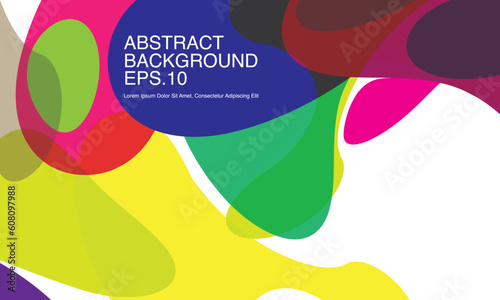 Abstract liquid shape. Fluid geometric design. Isolated gradient waves with geometric lines pattern.