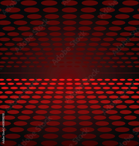 Illustration abstract background red - vector