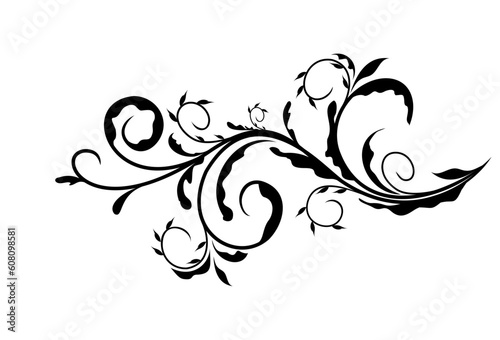 Illustration the retro vintage element for design - vector
