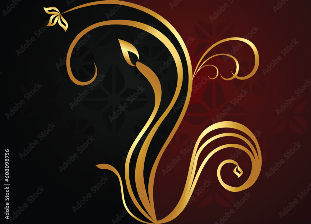 Fototapeta premium Vector luxury background for design