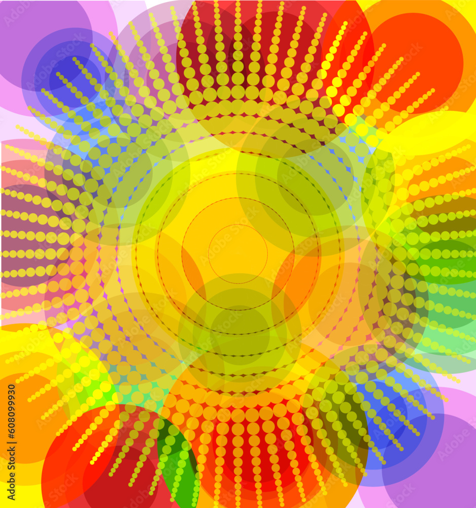 vector illustration of an abstract sunny background. vector illustration of an abstract sunny background.