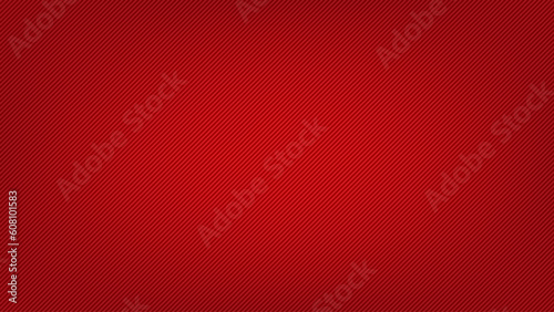Red abstract background with diagonal stripes. Vector pattern