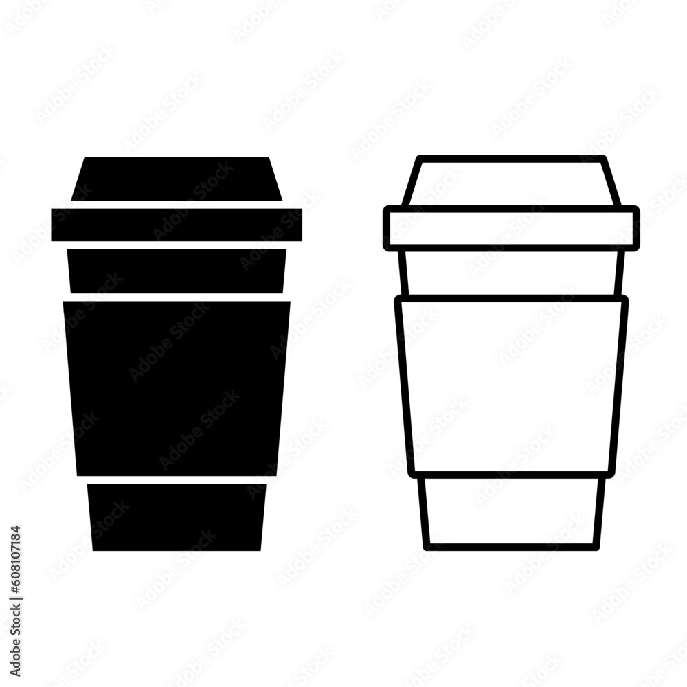 Coffee icon vector set. Tea illustration sign collection. hot drinks symbol or logo. Coffee icon vector set. Tea illustration sign collection. hot drinks symbol or logo.