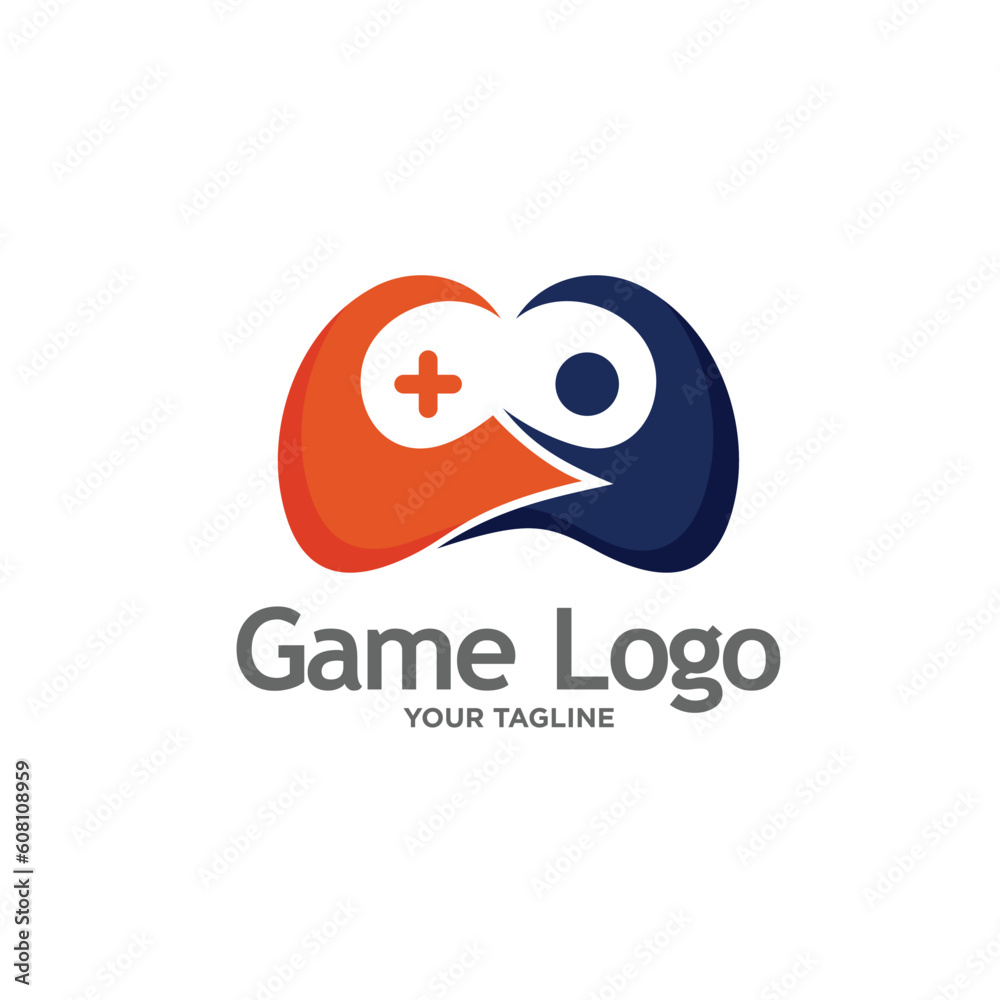 Obraz premium the games with joystick emblem