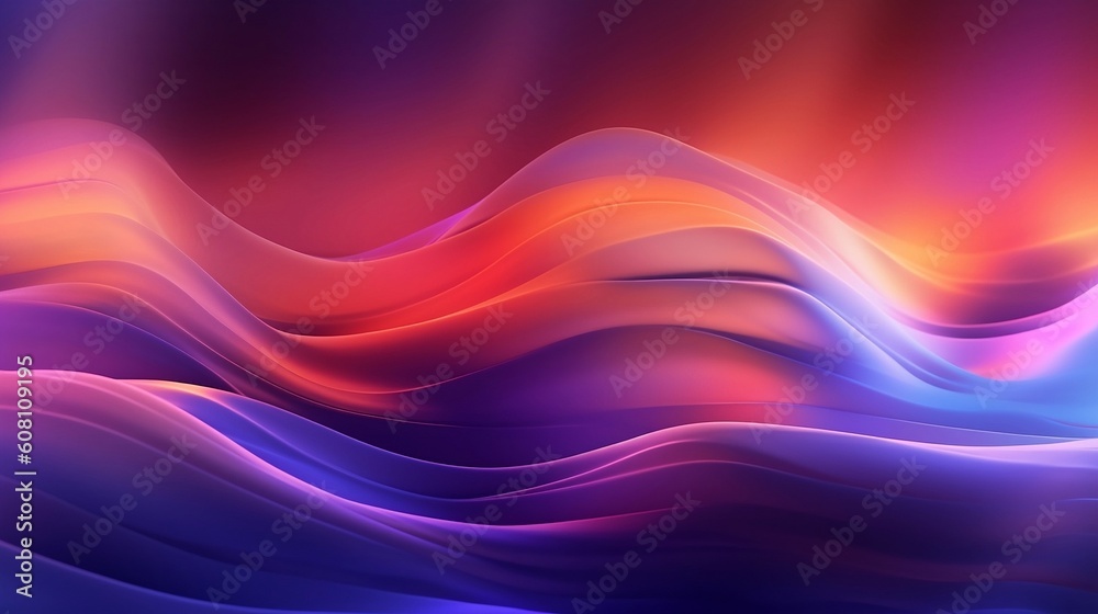 abstract background with waves