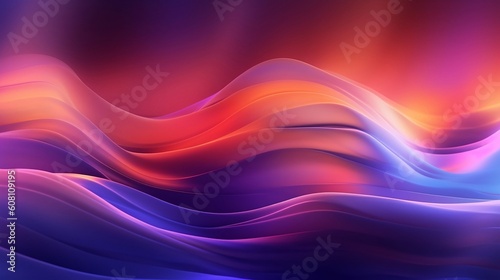 abstract background with waves