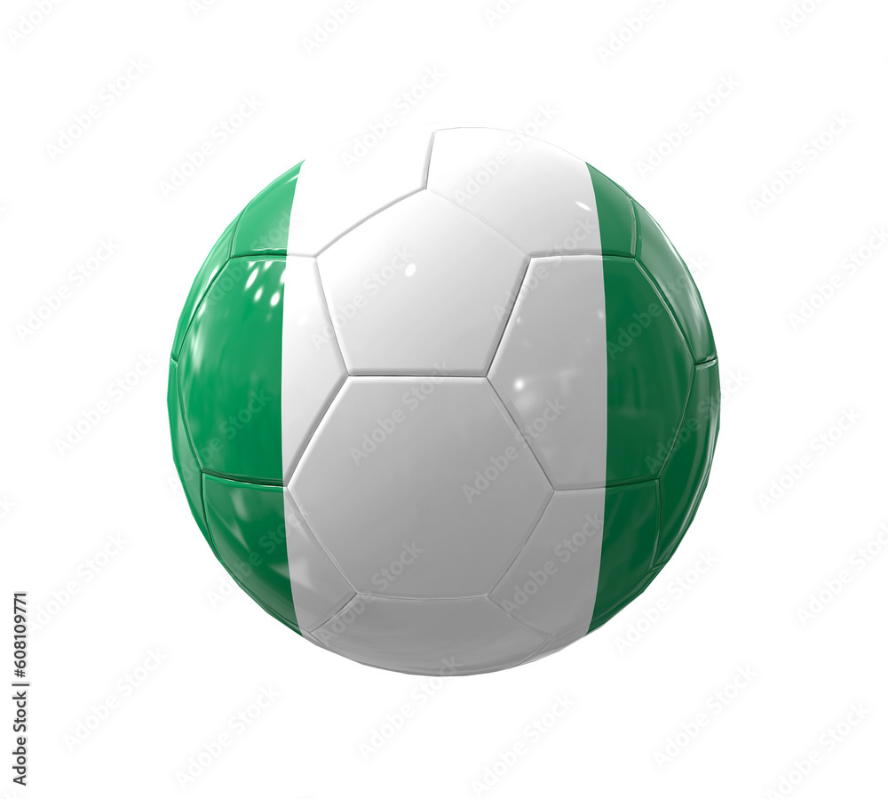 Football Nigeria Flag