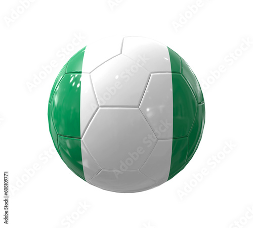 Football Nigeria Flag