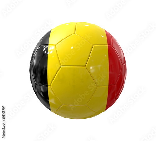 Football Belgium Flag