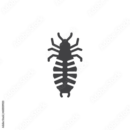 Louse insect vector icon © alekseyvanin