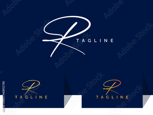 Signature R letter logo design. R logo. Handwritten R. Script. Business. Templet. Creative. Lettering design