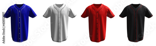 Photography Baseball t-shirt design template, Sport jersey mockup.