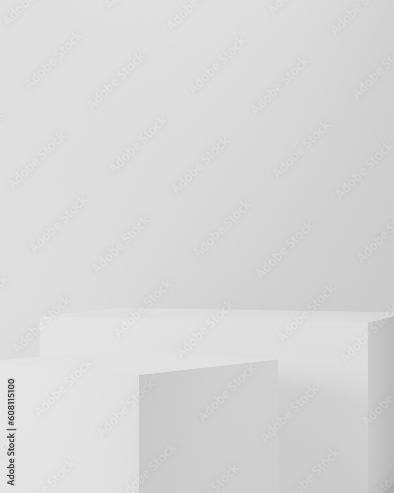 3d background products Show pedestal scenes with geometric platforms white background. with podium. Stand to display cosmetic products on stage. 3d render, 3d illustration 3d background products Show pedestal scenes with geometric platforms white background. with podium. Stand to display cosmetic products on stage. 3d render, 3d illustration