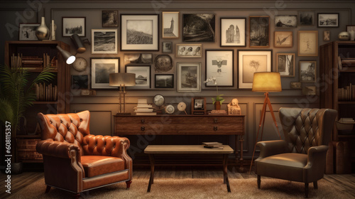 An inviting living room wit...