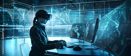 Cyberspace, Netzwerk, Stock Photo, Zusammenhalt, Zukunft, Web, Kommunikation, Business, Technologie, PC, Internet, Security