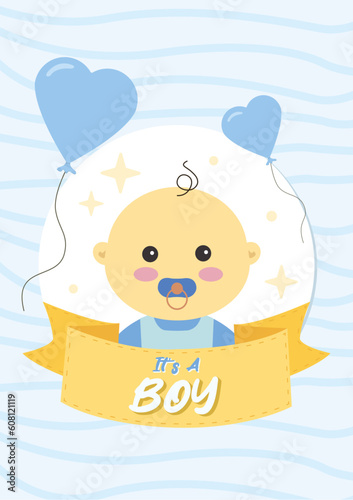 It's a Boy! My baby is Boy Card!