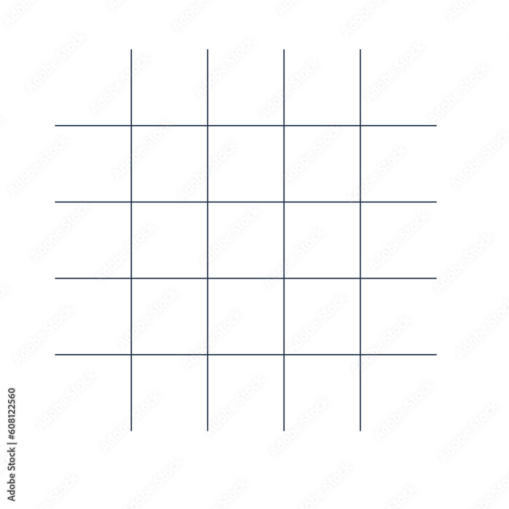 Minimalist Grid Line Element