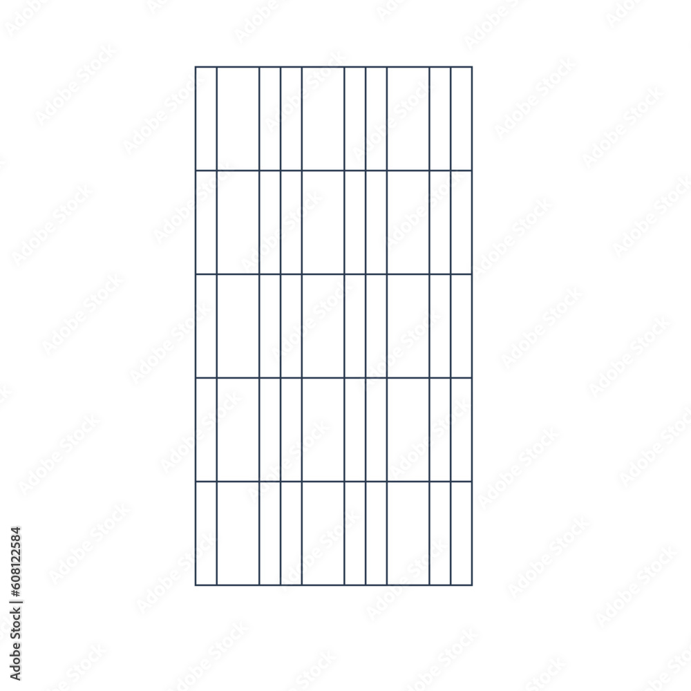 Minimalist Grid Line Element Minimalist Grid Line Element