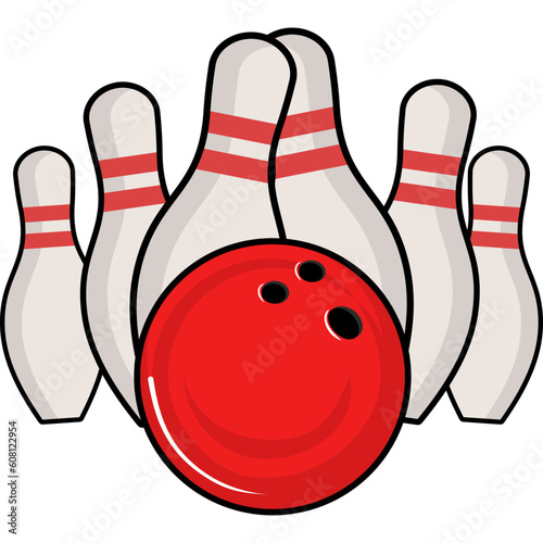 Bowling Illustration