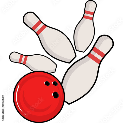 Bowling Illustration