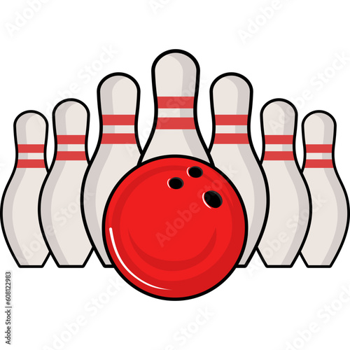 Bowling Illustration