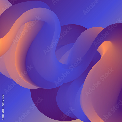 3d wave. Abstract wave pattern. illustration. Colorful wave. eps 10