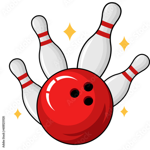 Bowling Illustration
