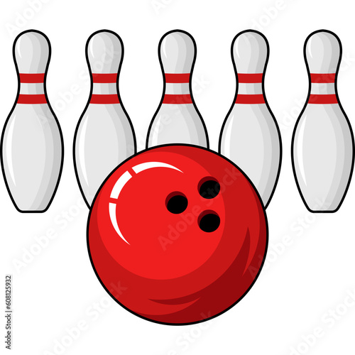Bowling Illustration