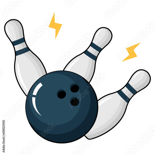 Bowling Illustration