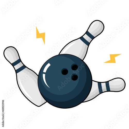 Bowling Illustration