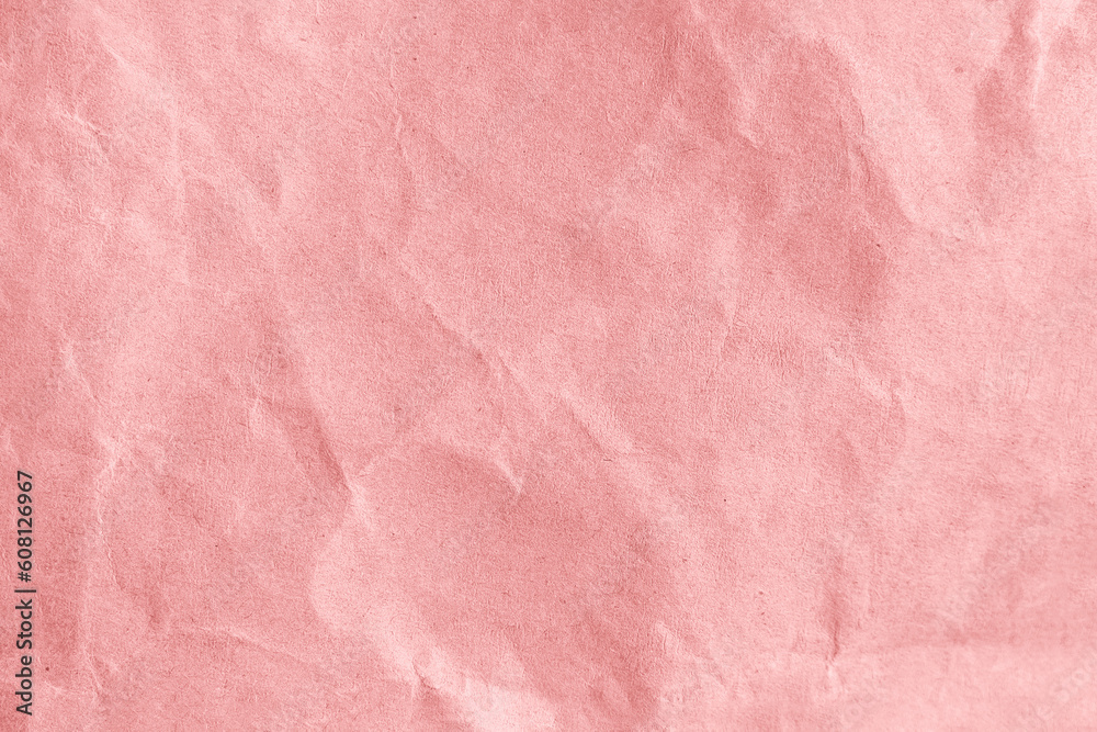 Wrinkled red paper as a background or wallpaper Wrinkled red paper as a background or wallpaper