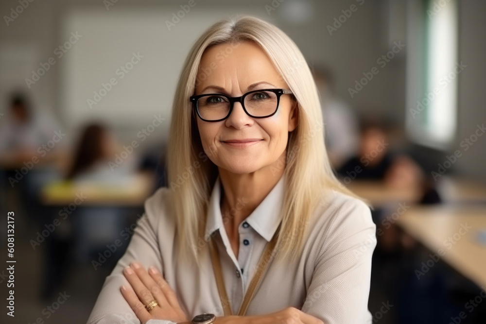 Positive role model inspiring students to reach their potential. Generative AI Positive role model inspiring students to reach their potential. Generative AI