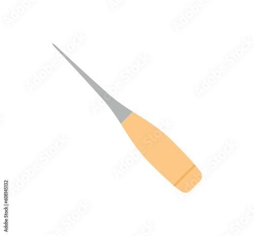 handmade workshop tools. wood awl