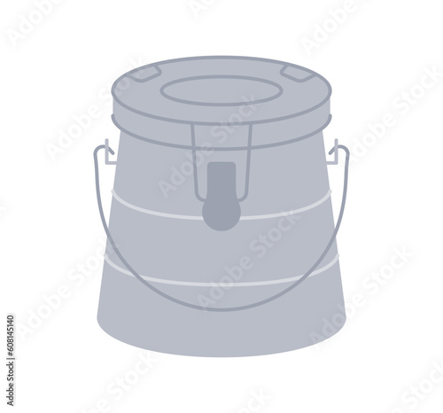 handmade workshop tools. Fine art oil painting drawing oil barrel.