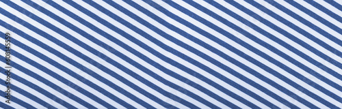 Striped Cotton Fabric Texture Background