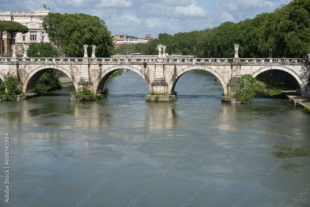 Engelbrücke über den Tiber, Rom, Italien