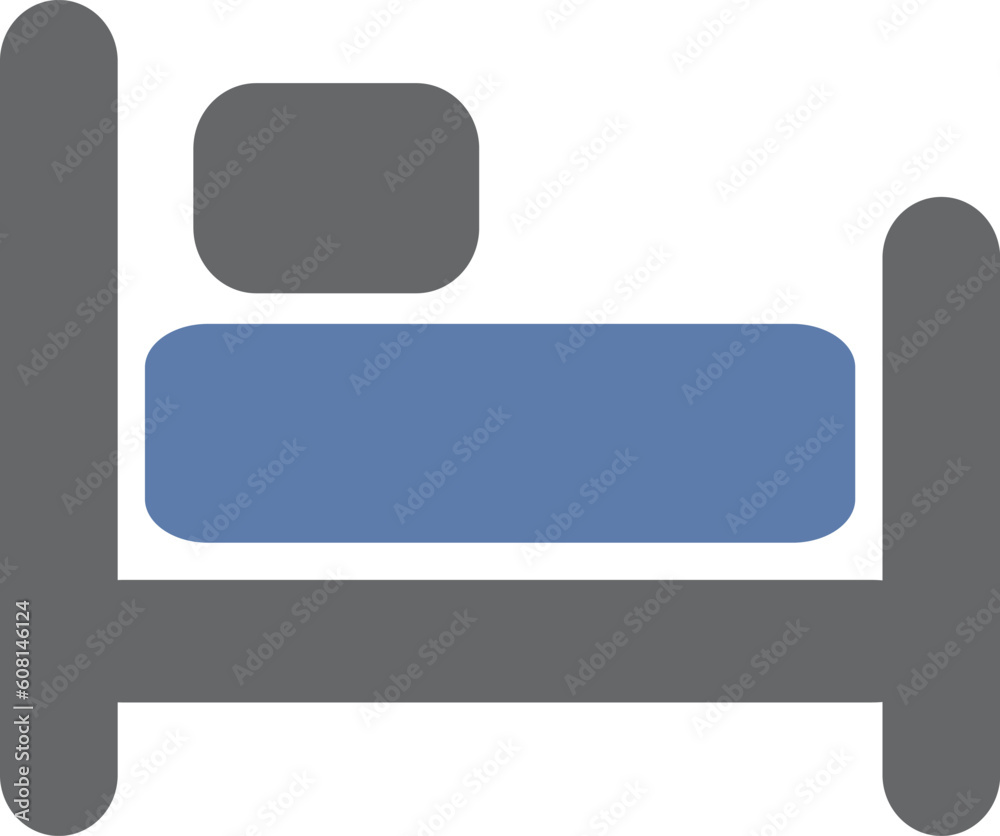 premium Double bed icon symbol sleep night hotel motel vector graphic illustration isolated and flat. premium Double bed icon symbol sleep night hotel motel vector graphic illustration isolated and flat.