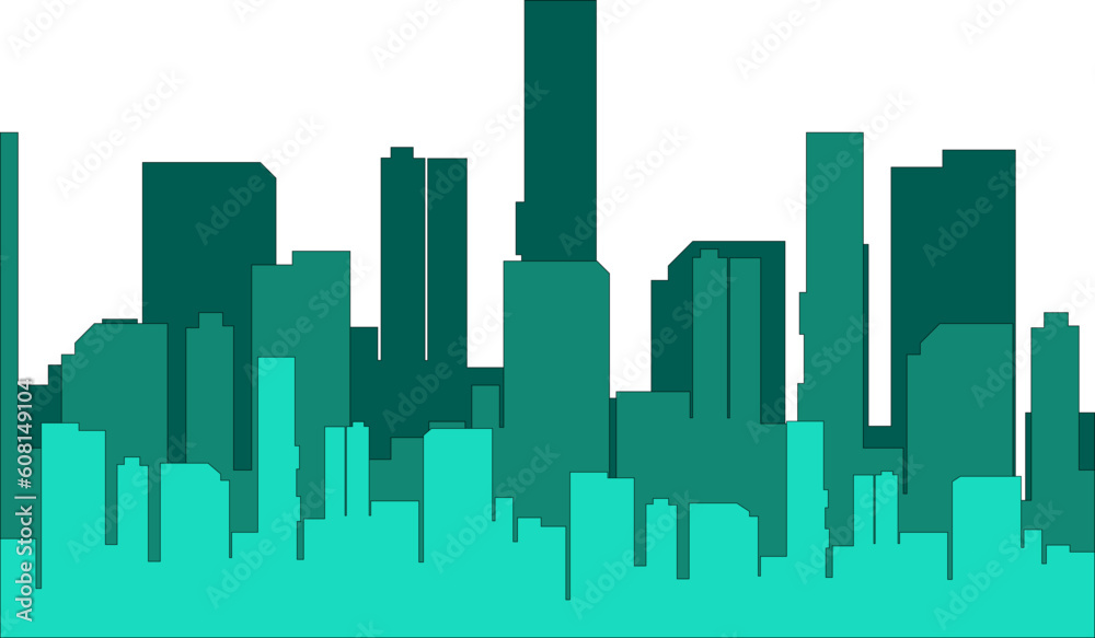 Town Building Cityscape Illustration Vector