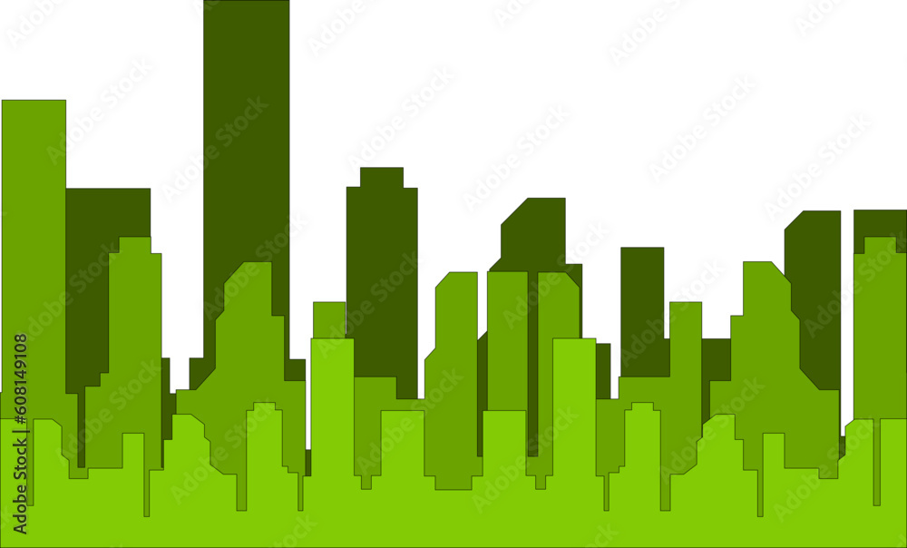 Building Cityscape Illustration Vector Building Cityscape Illustration Vector