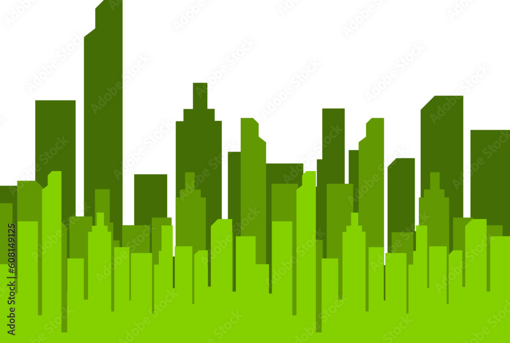 Tower Building Cityscape Illustration Vector