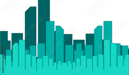 Skyline Building Cityscape Illustration Vector