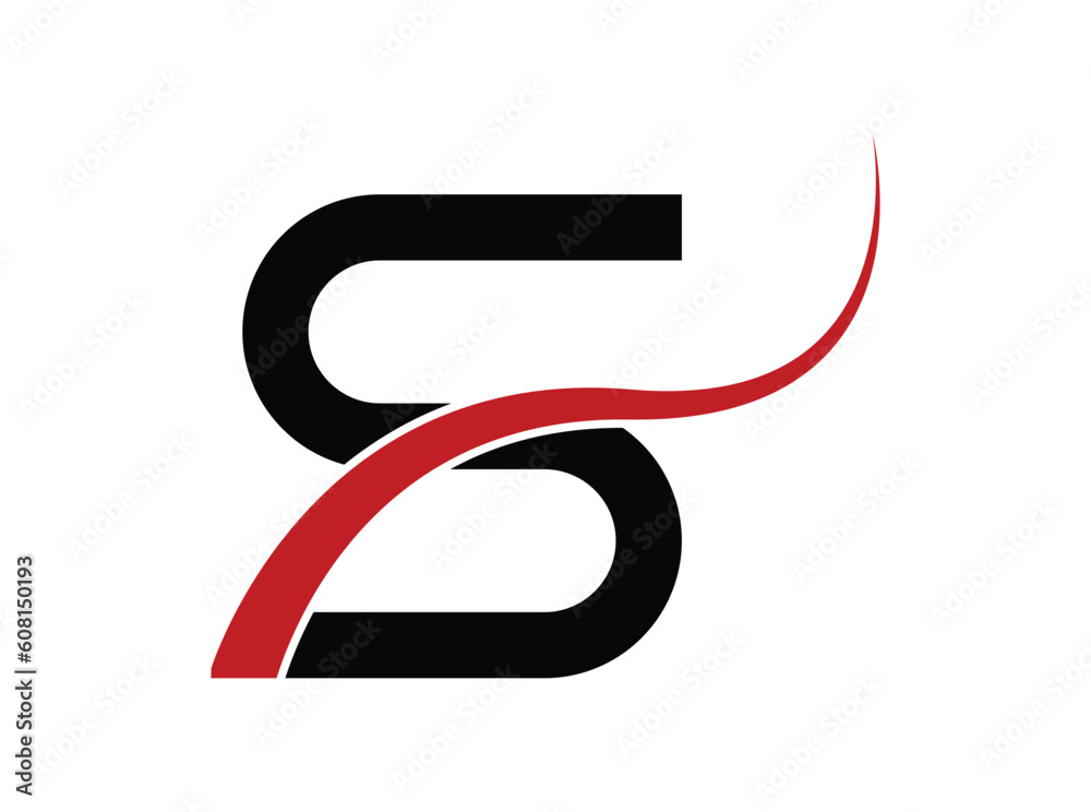 abstract symbol of letter s. template logo design. vector eps10