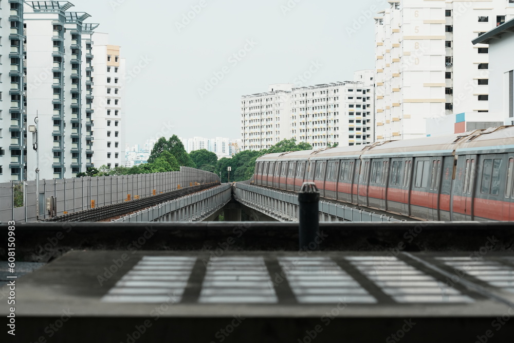 Fototapeta premium train on the station