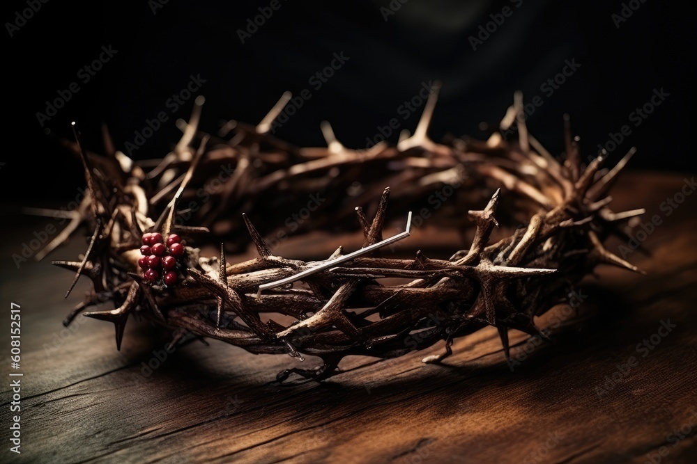 Fototapeta premium Crown of thorns