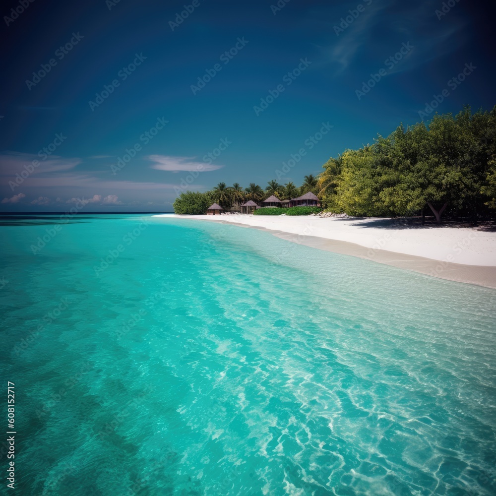 Fototapeta premium Maldives beach