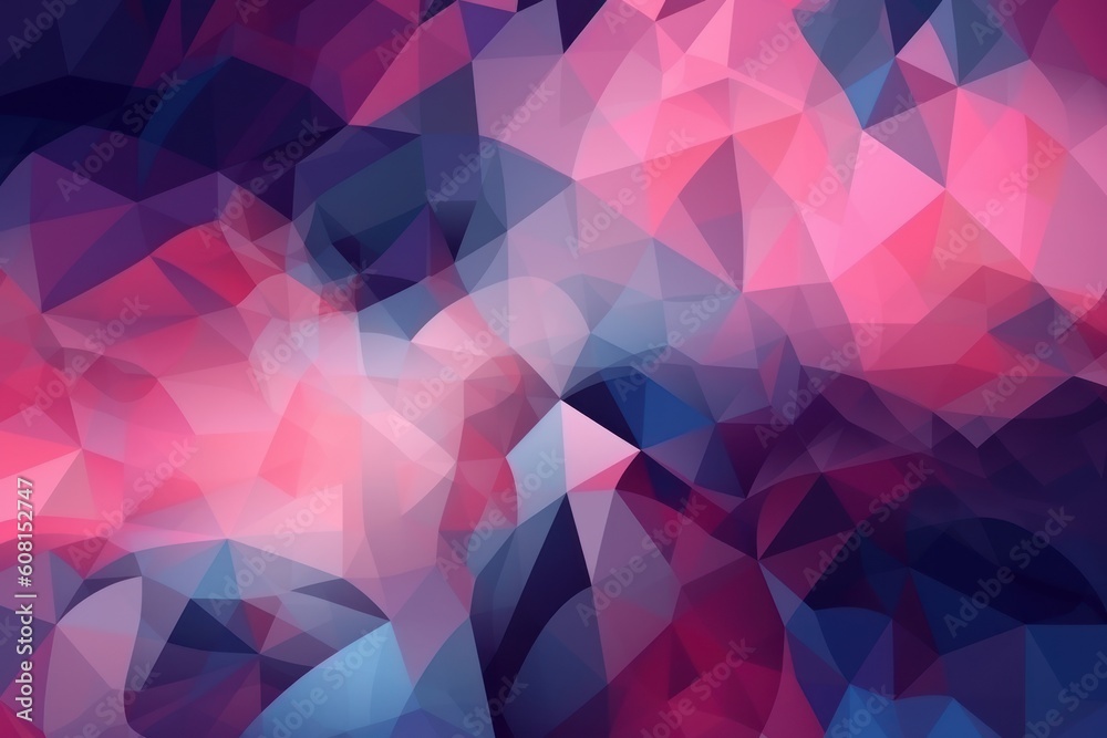 Abstract pattern background in shades of pink and purple, Generative ai
