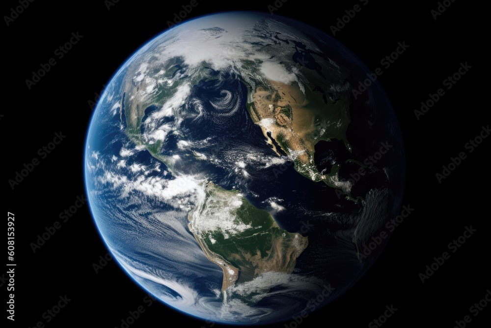 Planet earth from space