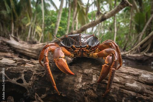 Generative AI.
a large coconut crab