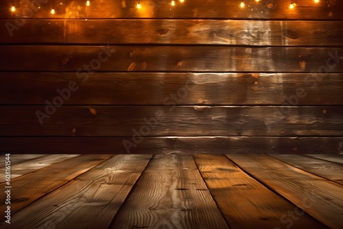 Holz Hintergrund mit Licht in Unschärfe